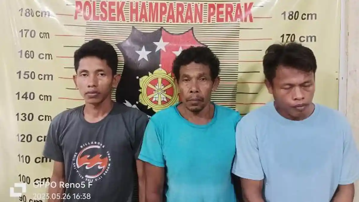 Inilah Wajah Tiga Bandit Kampung Sindikat Pembobol Rumah di Klambir V dan Hamparan Perak