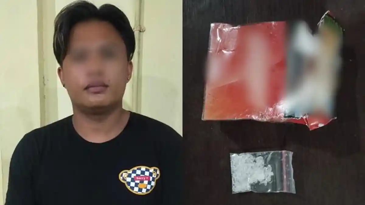 BREAKING NEWS: Simpan Sabu dalam Bungkus Rokok, Buruh Asal Manado Sulawesi Utara Ditangkap