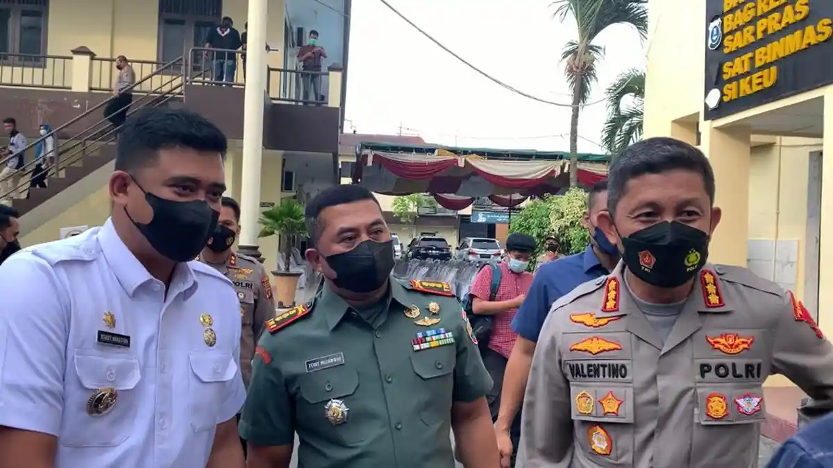 Polrestabes Medan Lakukan Patroli Malam di Kawasan Rawan Aksi Kejahatan