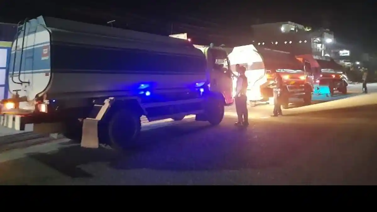 Dishub dan Satlantas Polres Paser Tertibkan Kendaraan ODOL, 4 Truk Sawit Terjaring Razia