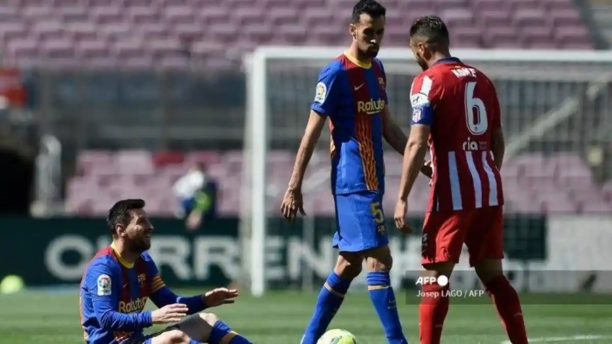 UPDATE Hasil Barcelona Vs Atletico, Lionel Messi Jadi Pemain Paling Sengsara, 9 Kali Dilanggar