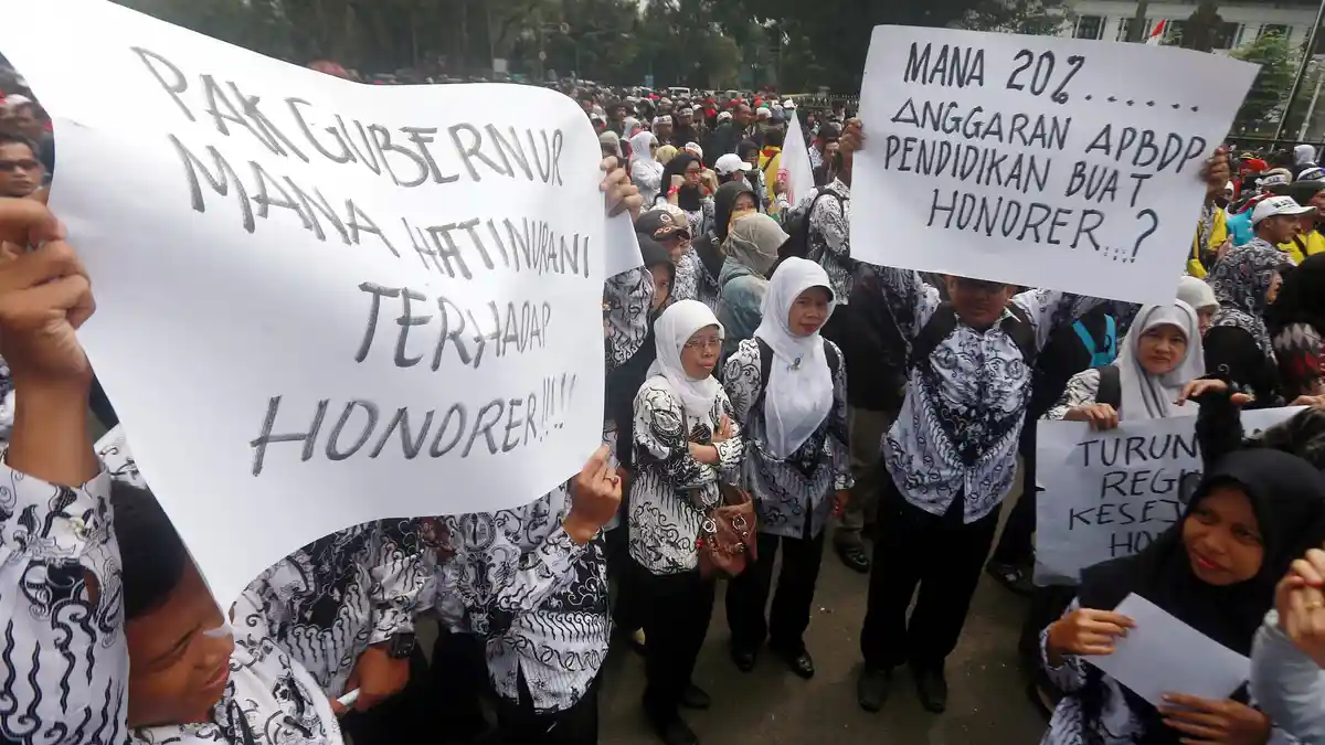 Memprihatinkan, Gaji Guru Honorer di Batang Hanya Rp 250 Ribu Perbulan