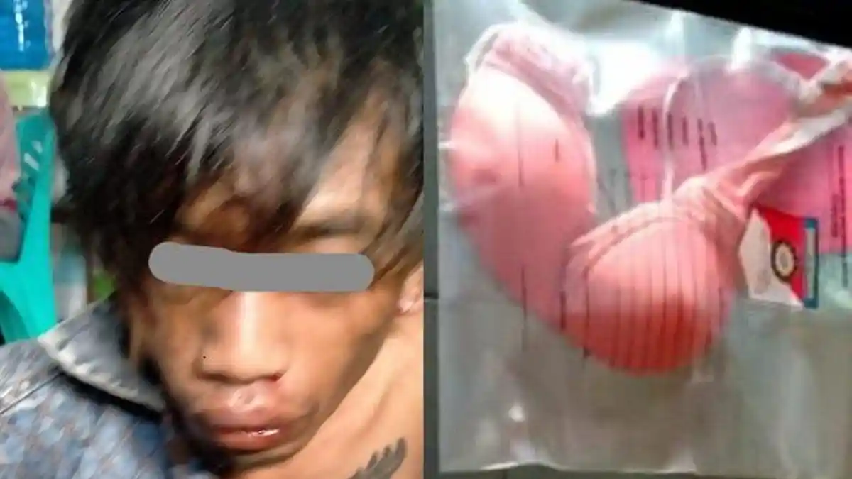 Berkolor Serta Bertopeng Bra, Cara Konyol Kuli Bangunan Rampok Rumah Sekaligus Sasar Rudapaksa ART