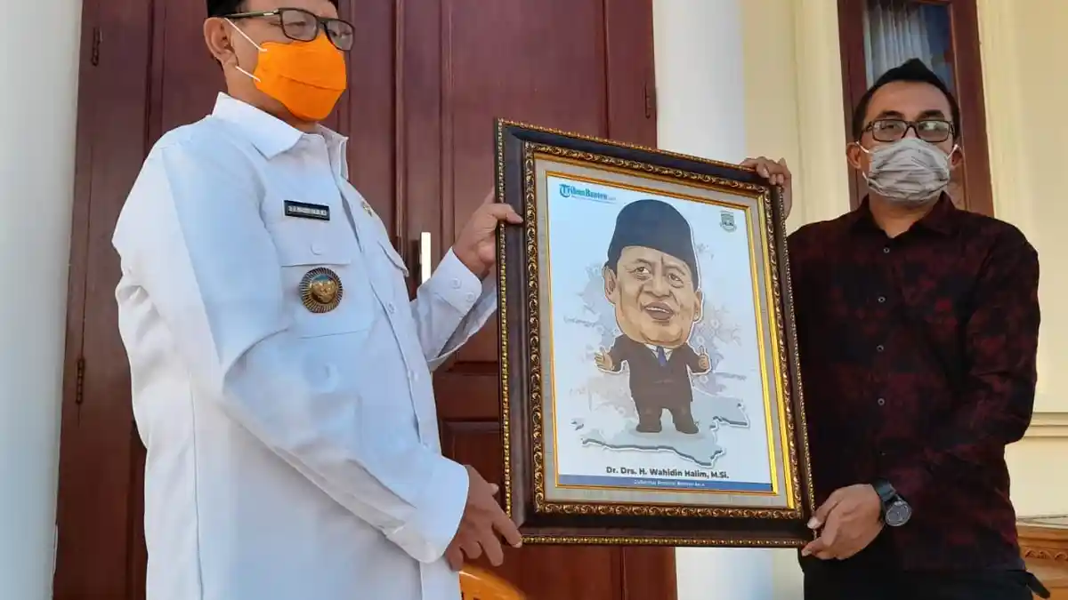 Launching TribunBanten.com, Gubernur Banten Wahidin Halim: Tribun Banten Mitra Strategis Pemerintah