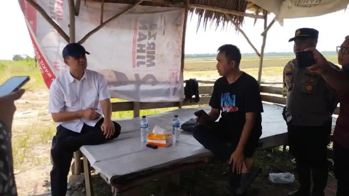 Mendadak Menteri Iftitah Sulaiman Kunjungi Mesuji Tinjau Kawasan Transmigrasi