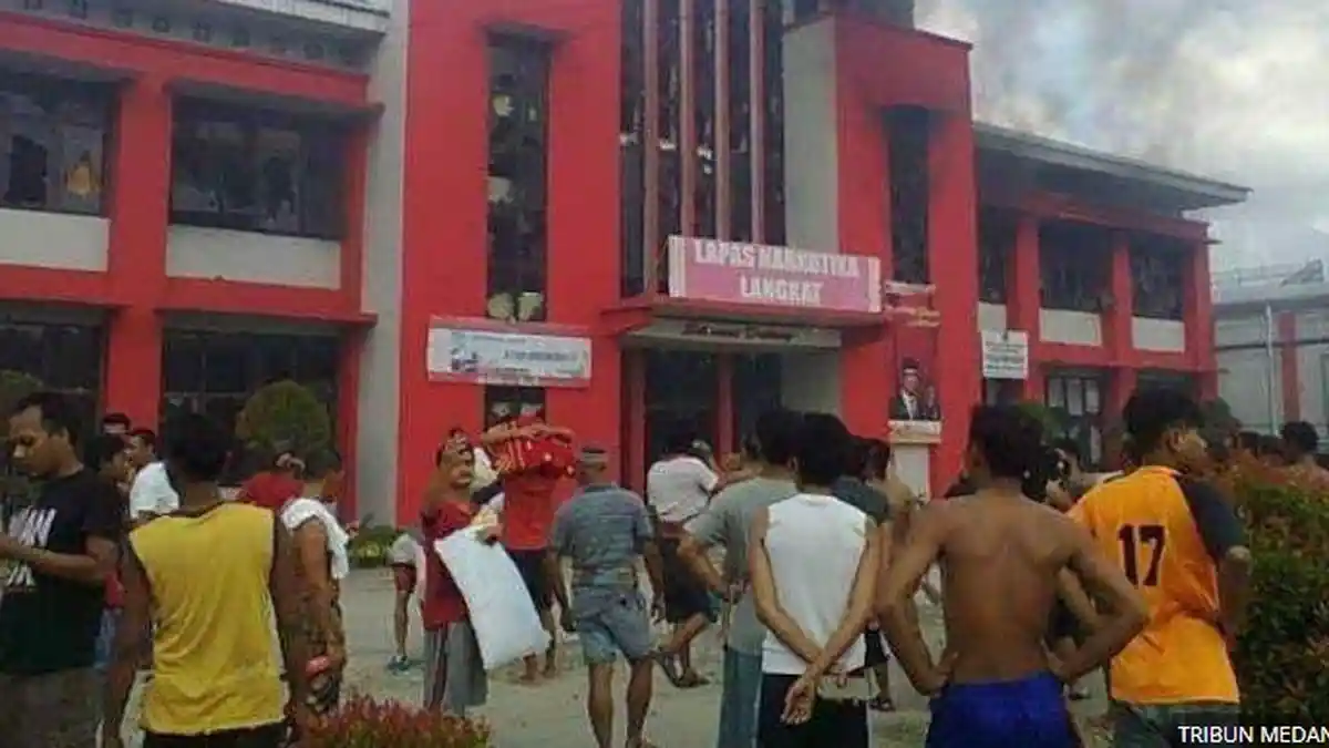 24 Tuntutan Napi Lapas Langkat yang Dipenuhi Petugas, Minta Kalapas Dicopot dan Protes ke Istrinya