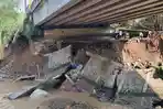 Kendaraan Tonase di Atas 10 Ton Dilarang Lewat Jalan Ponorogo-Pacitan, Talud Jembatan Plapar Patah