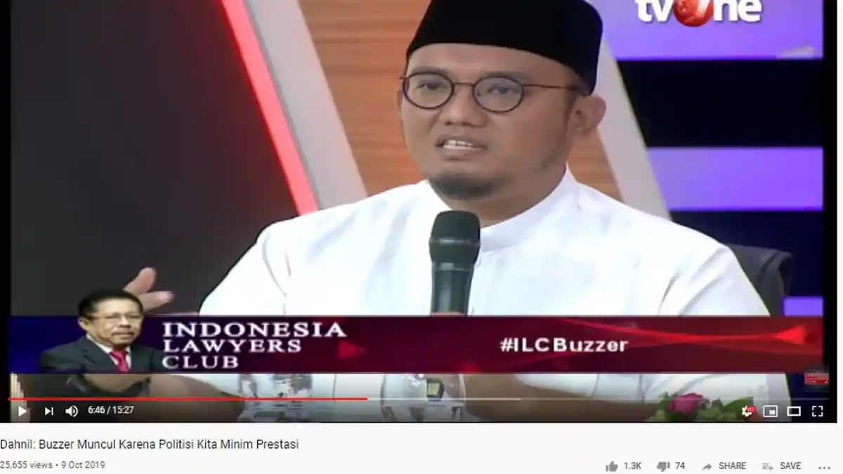 Sebut Buzzer Anti-pemerintah Alami Ketidakadilan, Dahnil Anzar: Terpeleset Sedikit Saja Ditangkap 