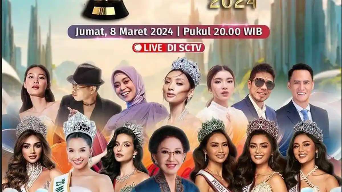 Jadwal Acara SCTV Hari ini Jum'at 8 Maret 2024: Putri Indonesia 2024 dan Sinetron Bidadari Surgamu