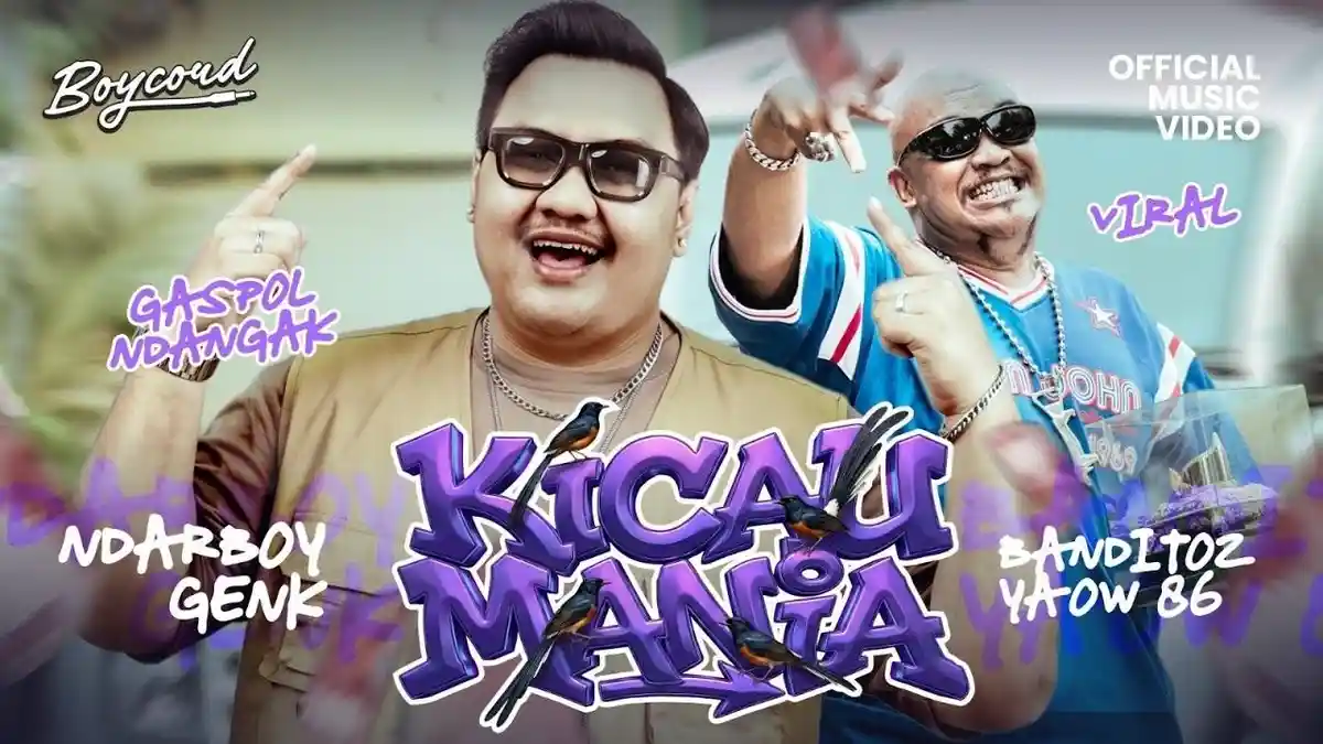 Lirik Lagu Kicau Mania - Ndarboy Genk ft Banditoz Yaow 86, Dilengkapi Terjemahan Bahasa Indonesia