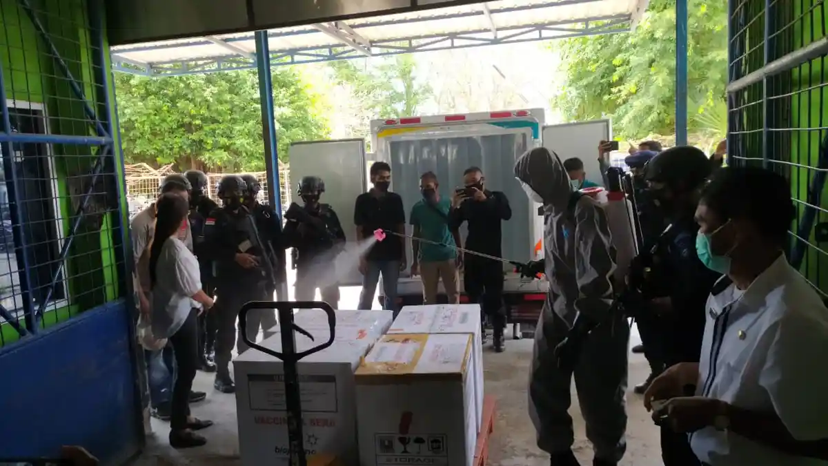 Pemerintah NTT Terima 5 Ribu Vial Vaksin AstraZeneca dari Pusat, Ini Datanya