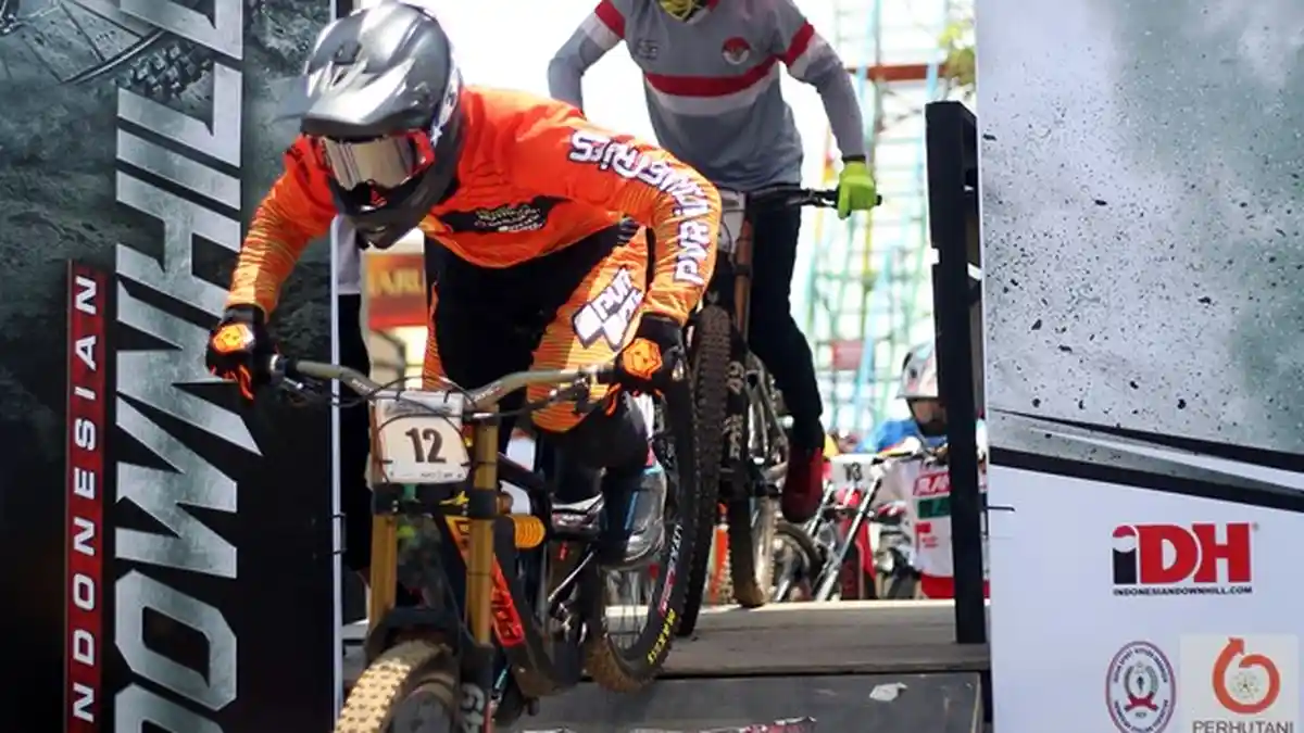 Meski Juara Seri ke-3 76 Indonesian Downhill 2019, Khoiful Mukhib Harus Puas Peringkat 2 Hasil Akhir