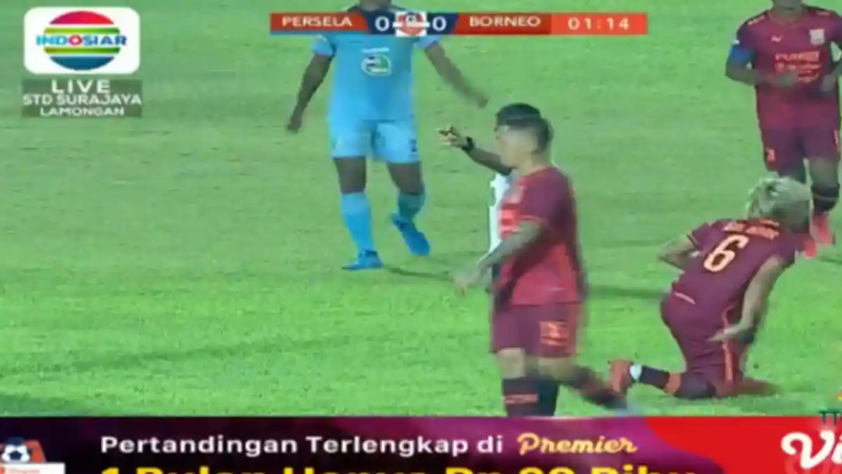Hasil Persela Lamongan vs Borneo FC, Gol Renan Silva Bawa Pesut Etam Unggul di Babak Pertama