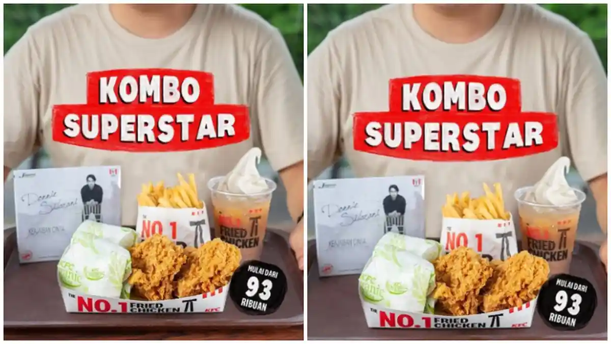 Promo KFC: Kombo Superstar Mulai dari Rp 93.000 setelah Pajak