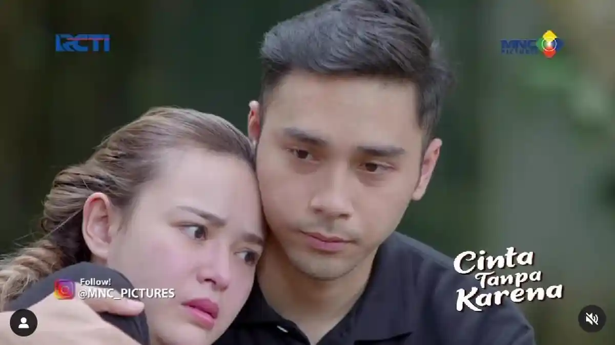Adegan Mesra Amanda Manopo dan Achmad Megantara, Dipeluk Baskara di Sinetron Cinta Tanpa Karena