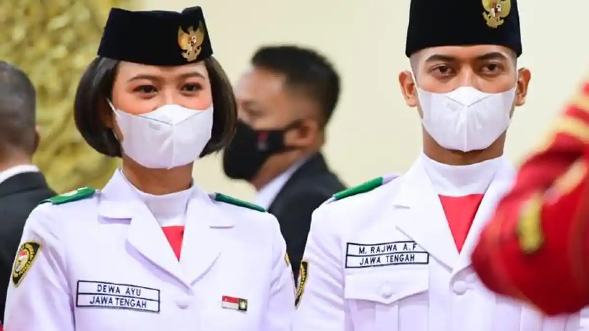 I Dewa Ayu Firsty Meita Dewanggi, Paskibraka asal Jawa Tengah Pembawa Bendera Merah Putih