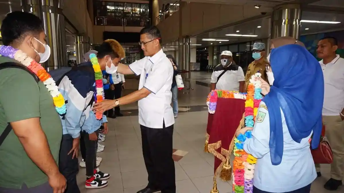 Atlet Karate Tim Batam Raih 11 Medali saat Piala Menpora RI 2022