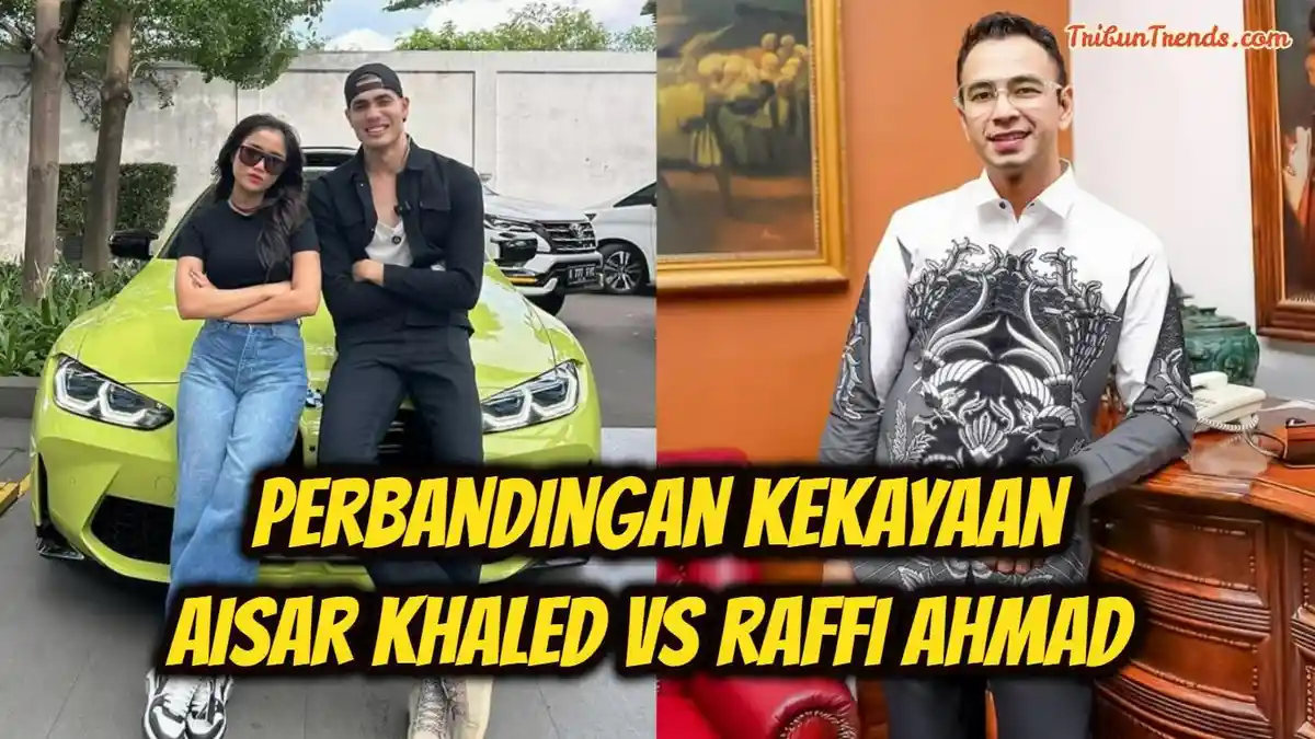 Dijuluki 'Raffi Ahmadnya Malaysia', Ini Perbandingan Harta Aisar Khaled dan Suami Nagita, Fuji Hoki!