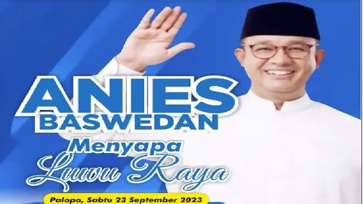 Sebelum Resmikan Posko Relawan di Makassar, Anies Baswedan Bakal Ikut Upacara Mappesabbi di Palopo