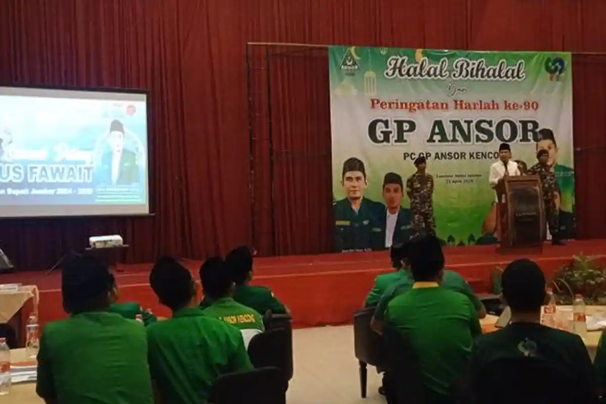 GP Ansor Kencong Deklarasi Mendukung Gus Fawait jadi Cabup Jember 2024