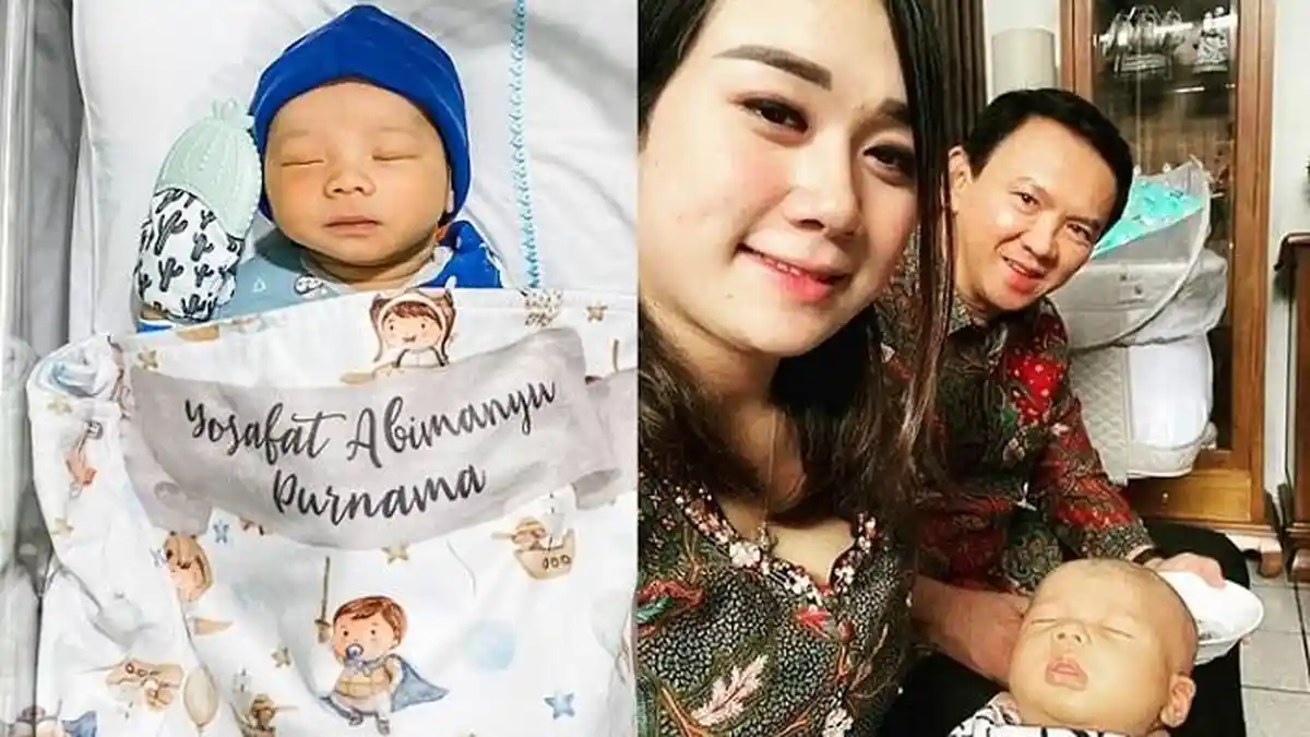 Ahok Unggah Video Gemasnya Puput Nastiti Devi Main dengan Putra Mereka, Yosafat yang Berusia 3 Bulan