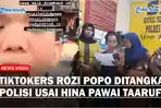 Rozi-Popo-Diamankan-Polisi-Usai-Hina-Pawai-Taaruf-MTQ-XXII-Padangsidimpuan-Mirip-Topeng-Monyet.jpg