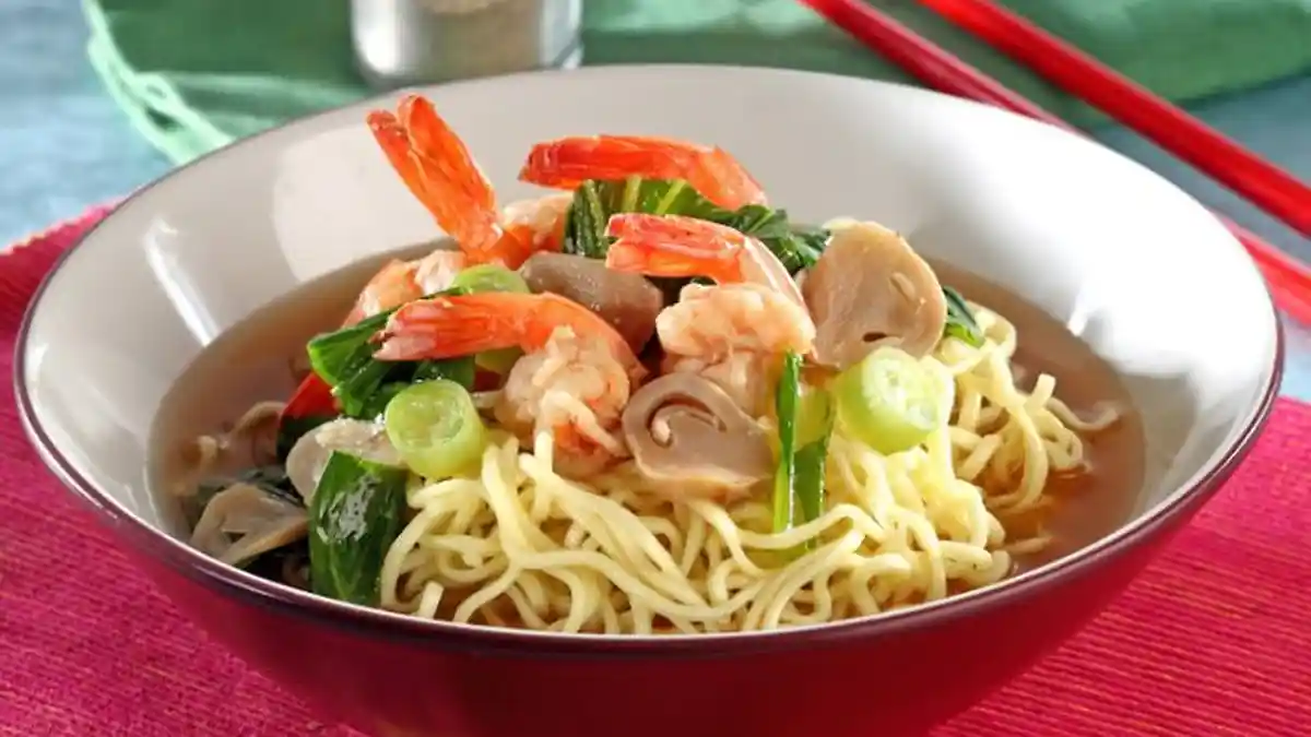Resep Mi Rebus Udang, Sajian Nikmat yang Pas Dinikmati saat Libur dan Kumpul Keluarga