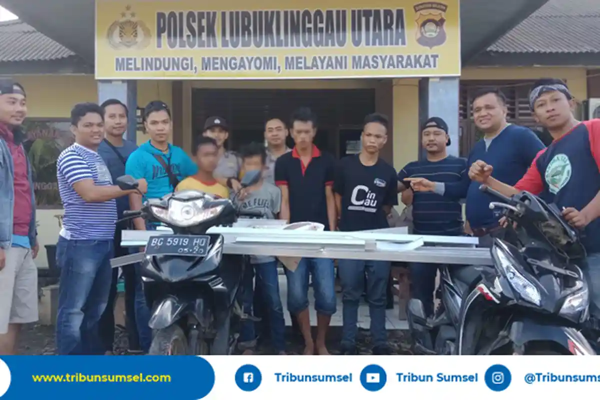 Curi Perlengkapan Objek Wisata, Tiga Pelajar di Lubuklinggau Ini Diciduk Polisi