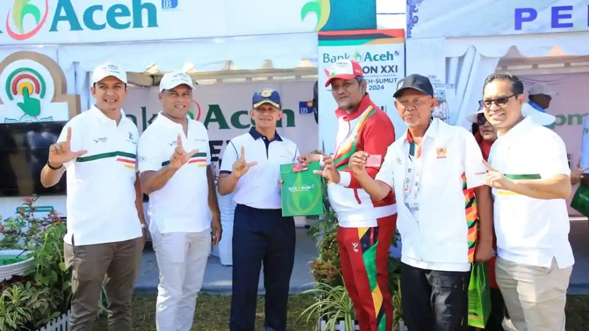 Semarakkan PON di Venue Bandara Malikussaleh, Pemkab Aceh Utara Buka Expo UMKM