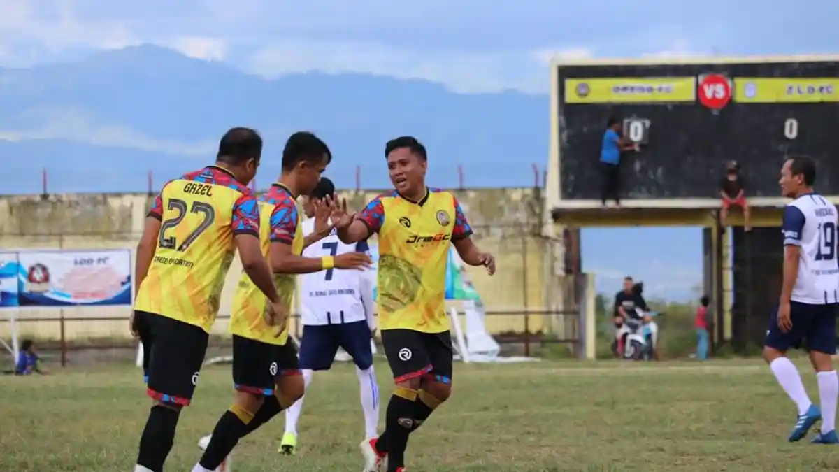 Pesta Gol 9-1 di Ajang Kapolda Cup, DREGD Sulteng Torehkan Rekor