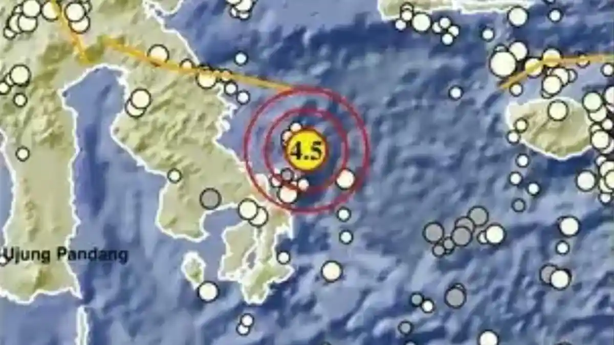 Gempa Bumi di Sultra Rabu 1 Juli 2026, Info BMKG Magnitudo 4,5 - Tribunmanado.co.id