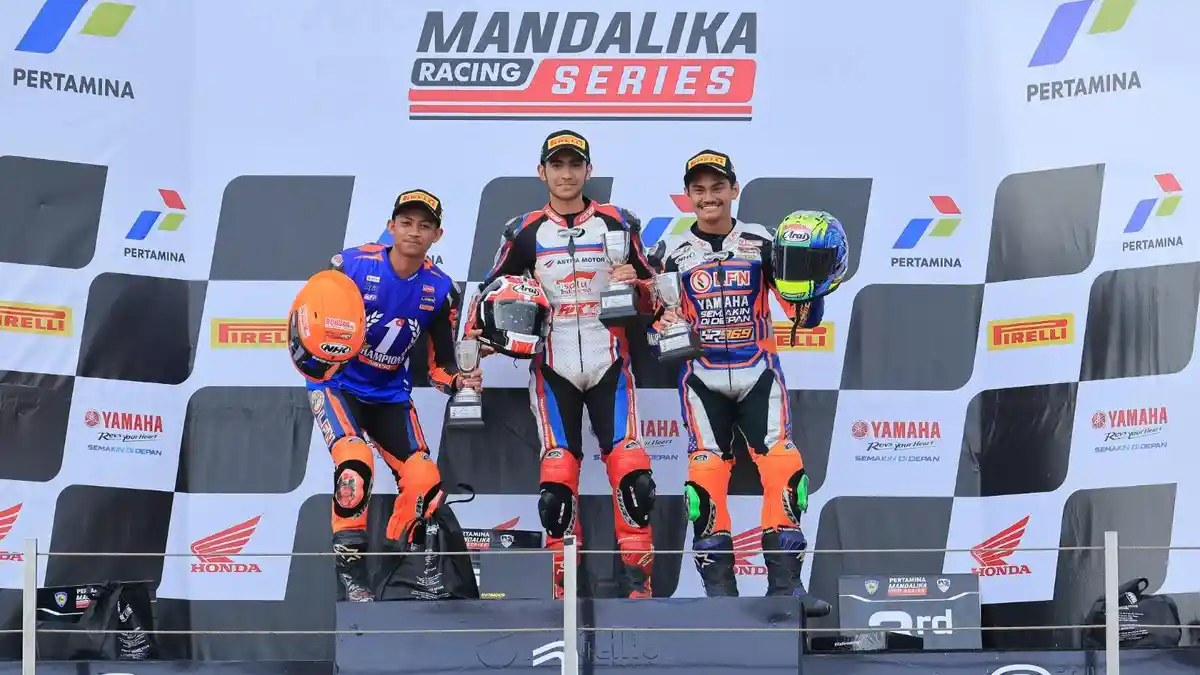 Astra Motor Racing Team Raih Podium di Final Mandalika Racing Series 2025