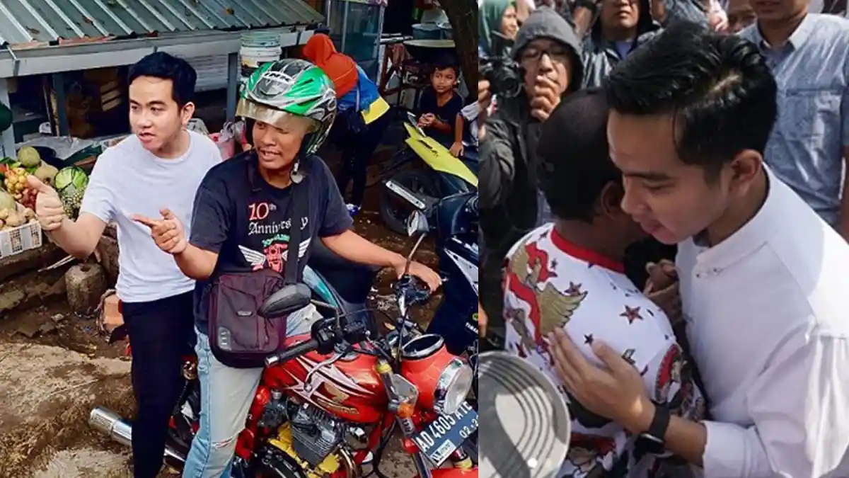 Curhat Pengalaman Dibonceng Warga, Gibran Disoroti Sikap & Cara Bicara, Penampilan ‘Ndeso’-nya Viral