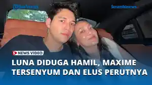 LUNA-DIDUGA-HAMIL-MAXIME-TERSENYUM-DAN-ELUS-PERUTNYA.jpg