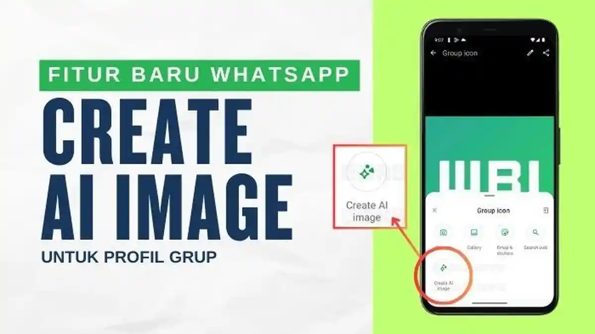 Fitur Baru WhatsApp: Gunakan Gambar AI Meta untuk Profil Grup