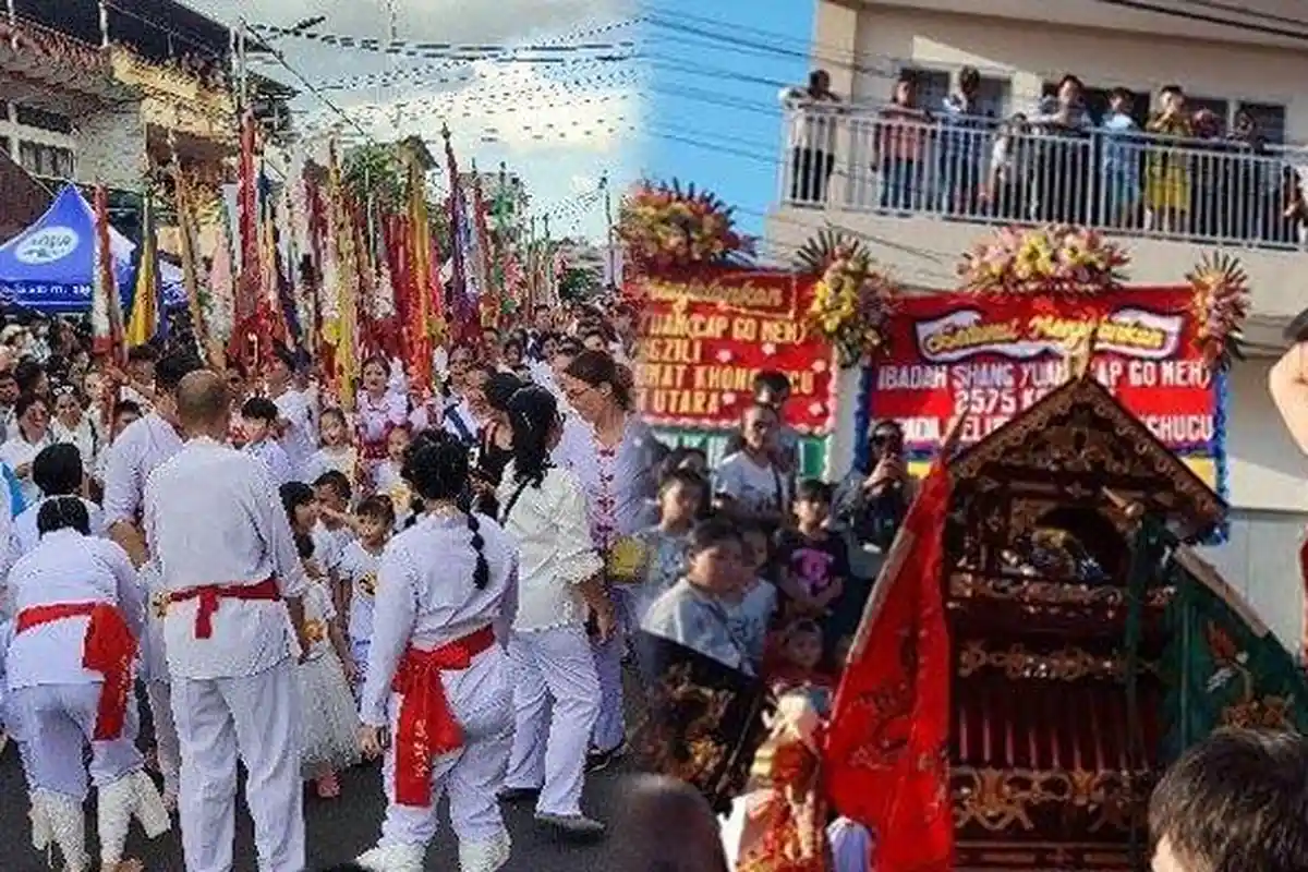 Sosok Vincent, Tangsin Gen Z di Manado, Baru Pertama Kali Beraksi di Cap Go Meh