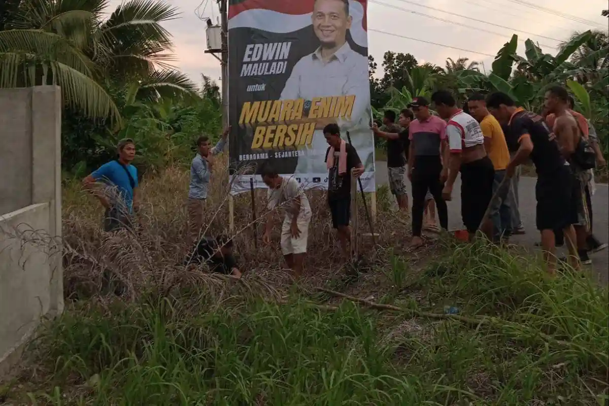 Warga Lembak dan Karang Raja Bersatu Dukung Edwin Mauladi Maju Pilkada Muara Enim 2024