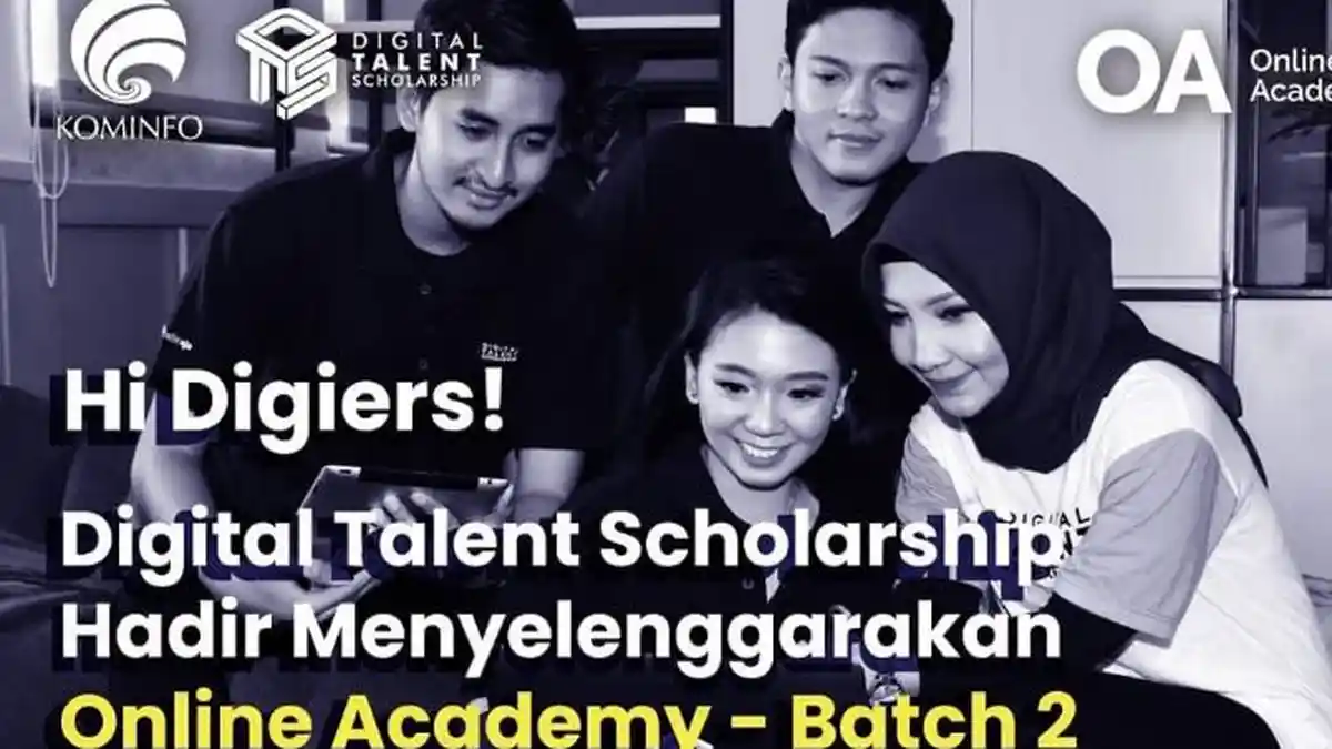 Kominfo Buka Gelombang Dua, Simak Persyaratan Mendaftar Beasiswa Online Academy 2020
