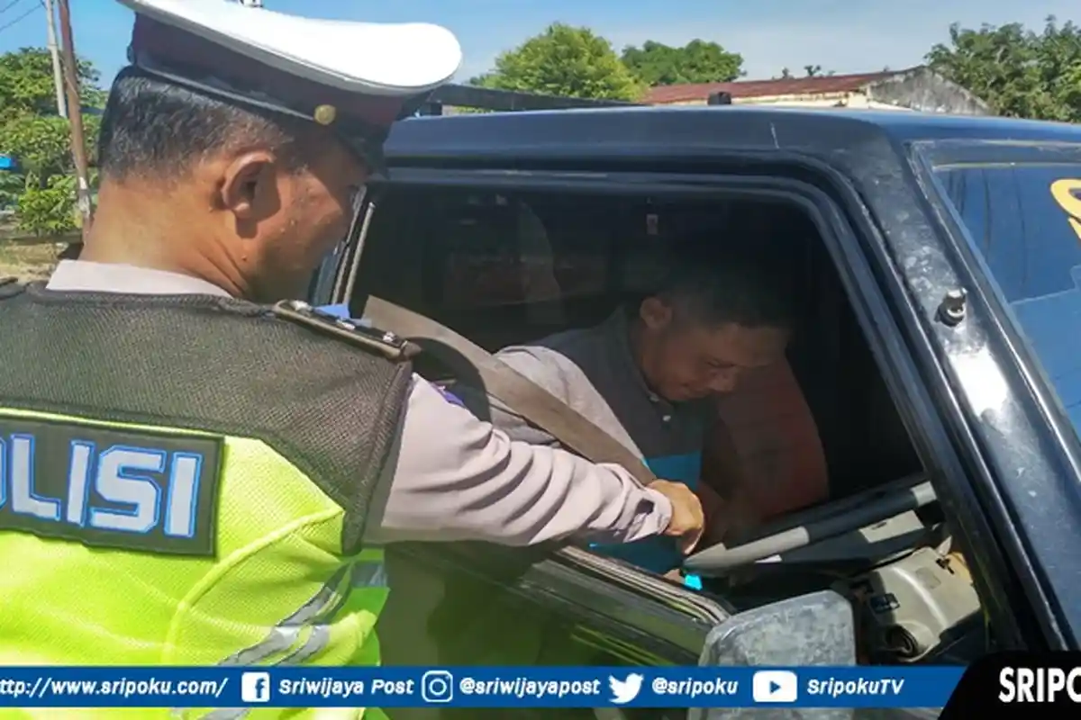 Tak Pakai Sabuk Pengaman dan Menelpon Saat Mengemudi Dominasi Pelanggaran OKM 2019 di Musirawas