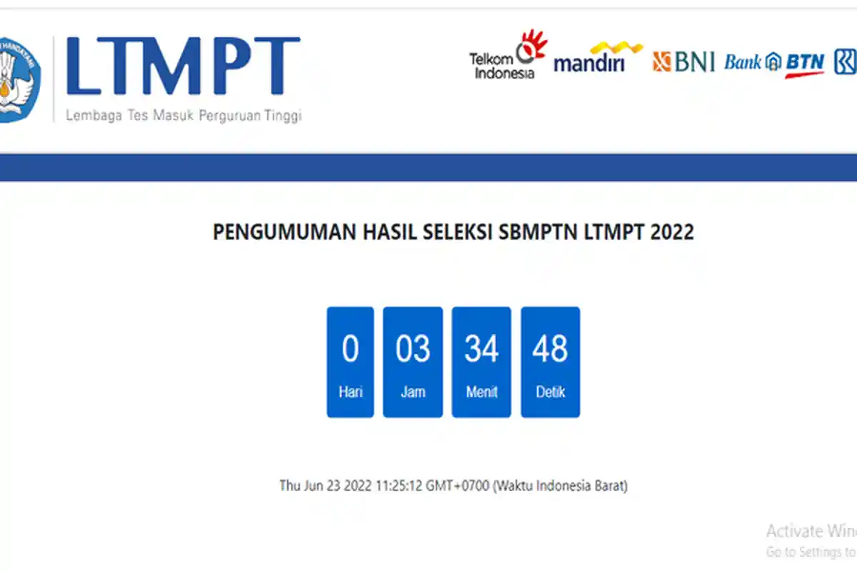 Jadwal Tahapan Download Sertifikat Hasil UTBK-SBMPTN Setelah Hasil Pengumuman Keluar