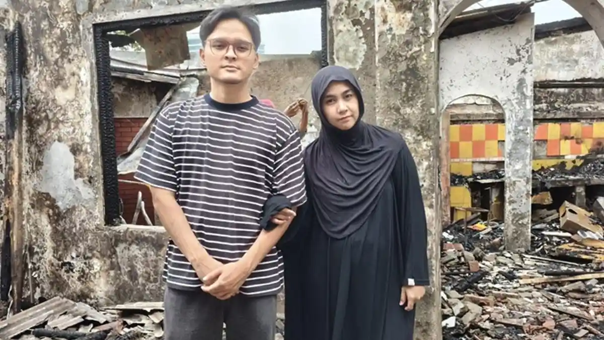 Rumah Anisa Rahma  Terbakar , Ribuan Al-Qur’an Selamat
