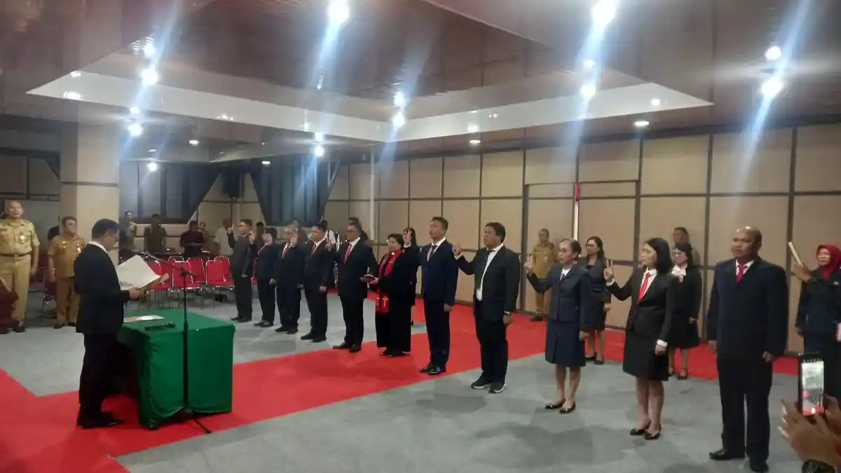 BREAKING NEWS : Daftar Nama Pejabat Eselon II Pemkab Minut Sulawesi Utara yang Dilantik Hari Ini