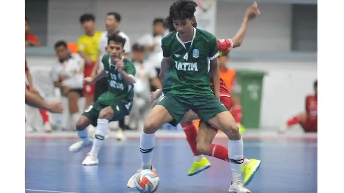 PON XXI 2024: Futsal Jatim Menang Besar atas Sulbar, Mulai Tatap Laga Hidup Mati Hadapi Sumut