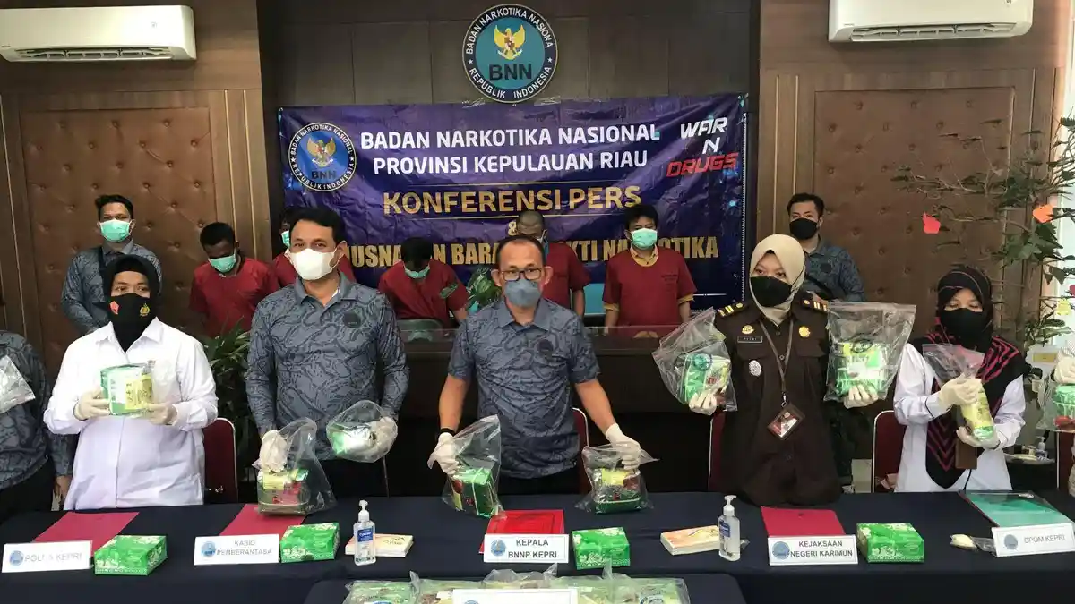 BATAM Jadi Jalur Emas Masuknya Narkoba dari Luar, Ini Cara BNNP Memberantas Pengedarnya  