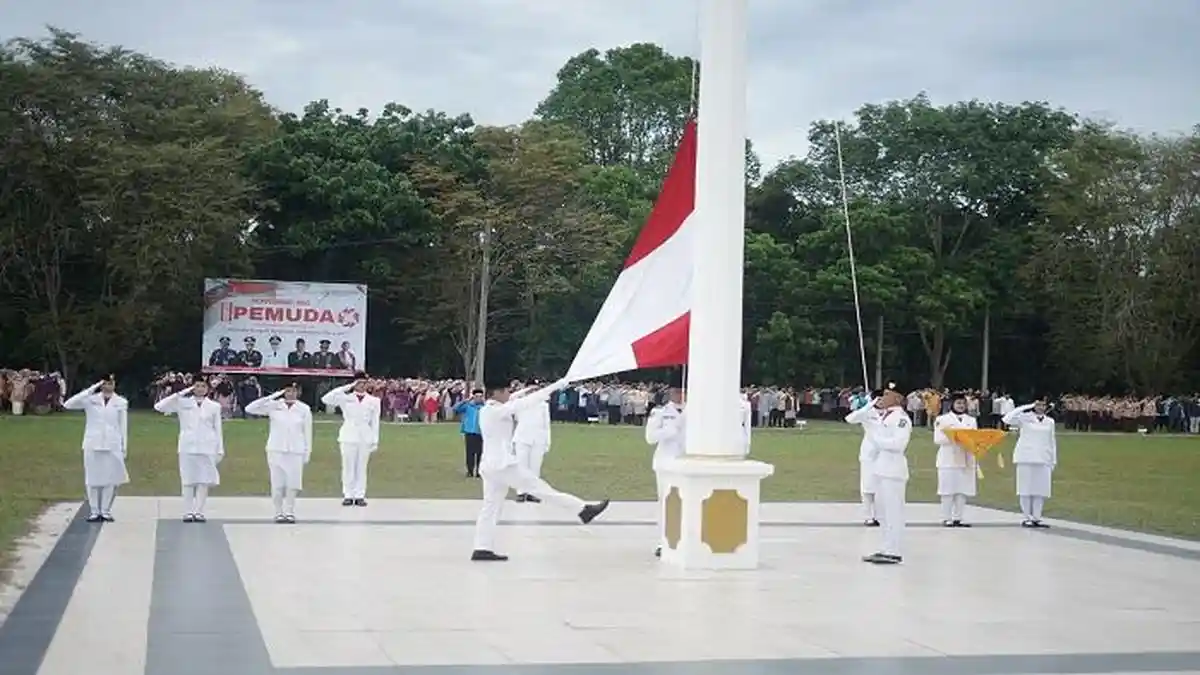 Pimpin Upacara Peringatan Sumpah Pemuda, Algafry Rahman Ajak Introspeksi Diri