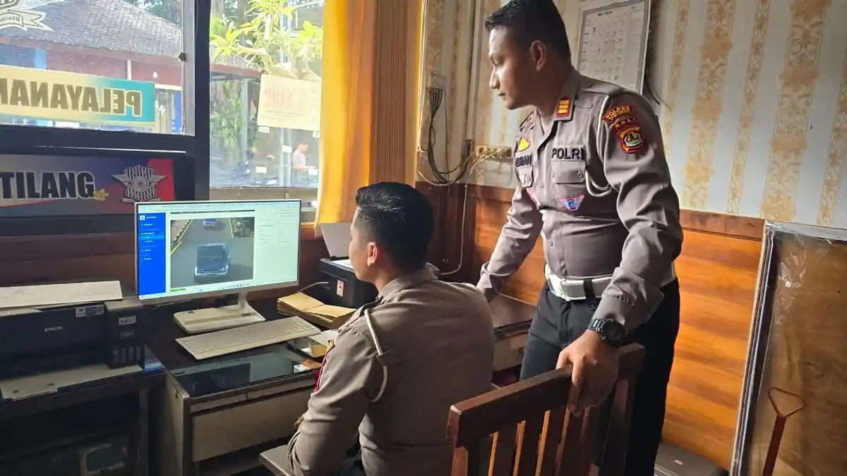 TILANG Elektronik Mulai Berlaku di Tabanan, Hari Pertama Rekam Ratusan Pelanggar!