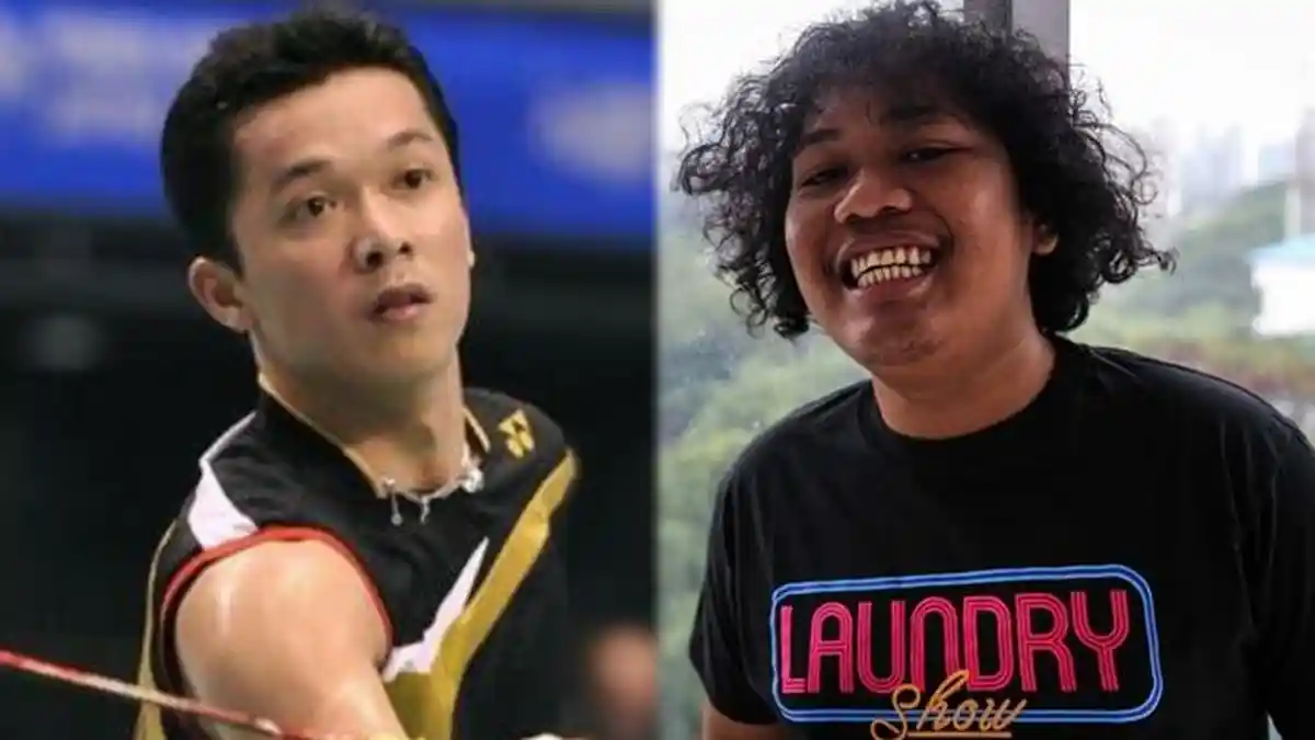 Tantang Taufik Hidayat Main Bulutangkis, Marshel Widianto Siap Botak Jika Kalahkan sang Legenda