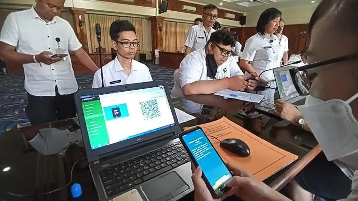 4.759 Orang Teregister Aktivasi Identitas Kependudukan Digital Di Tabanan