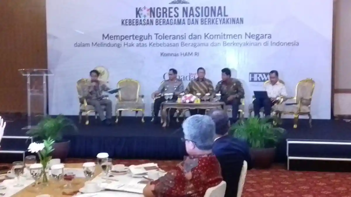 Menteri Agama Apresiasi Kongres Nasional Kebebasan Beragama dan Berkeyakinan