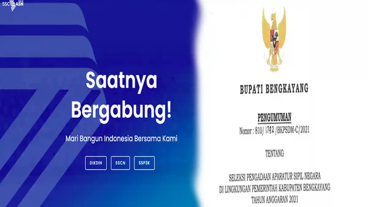 Link Pendaftaran CPNS Bengkayang 2021, Cek Syarat Formasi Hingga Format Surat Lamaran CPNS